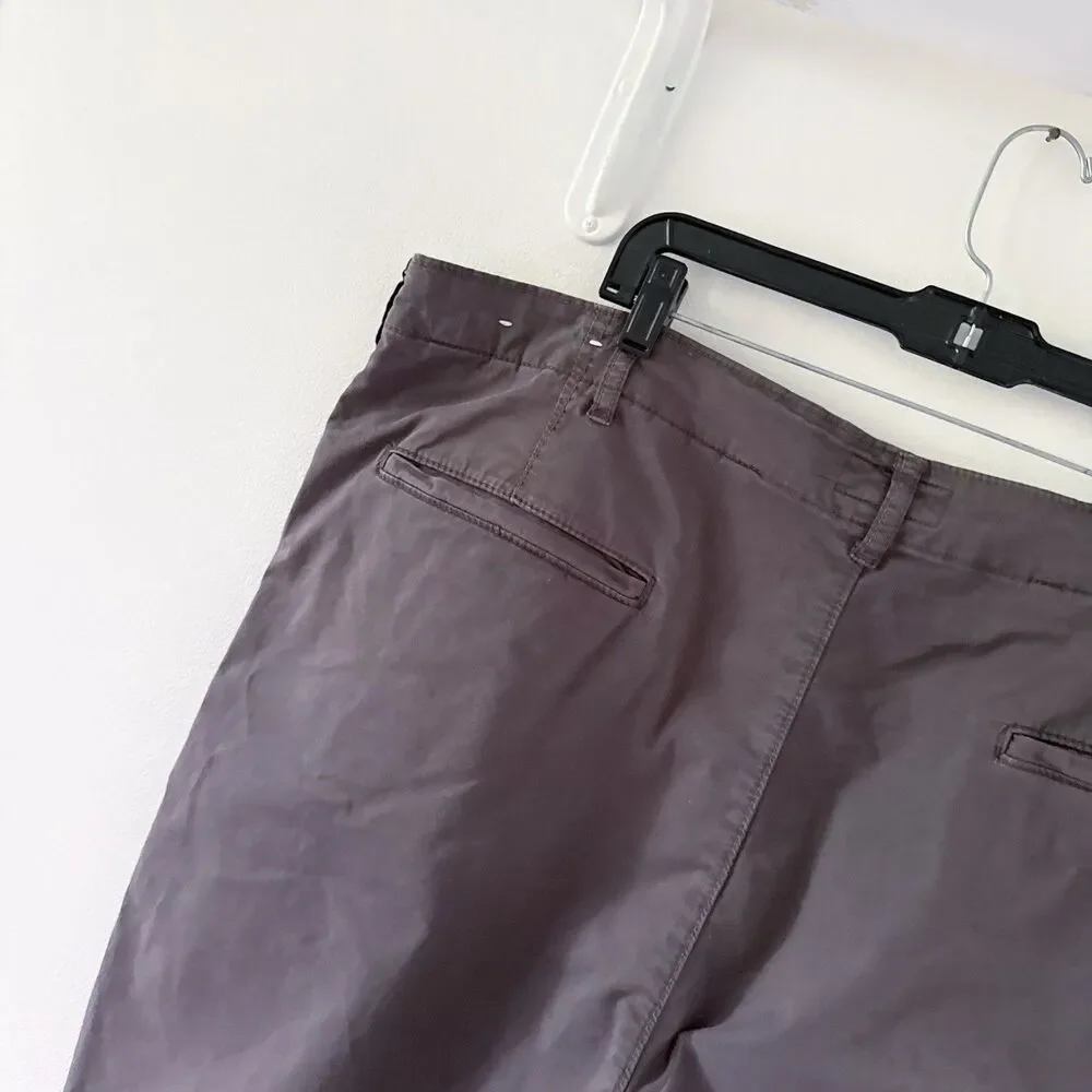 American Eagle Shorts Men 44 Gray Next Level Flex Longer Length Chino Cotton AE